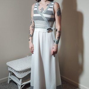 Vintage 70s Nordstrom Point of View Giamo Knits, Knit Maxi Dress